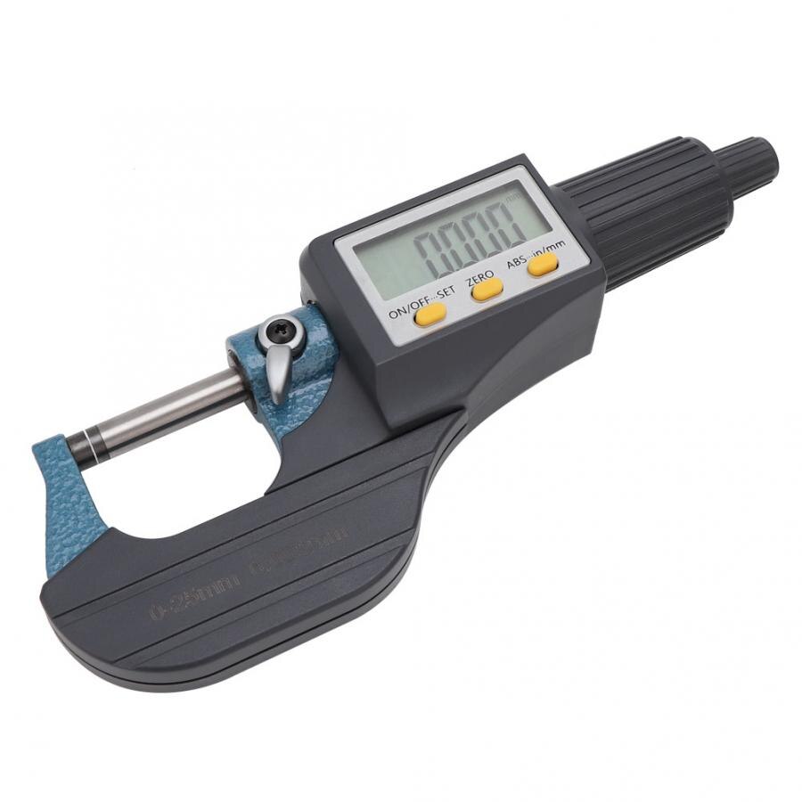Chrome Plated Alloy Digital Display High Accuracy Low Error Micrometer 0.001mm Resolution Internal Micrometer