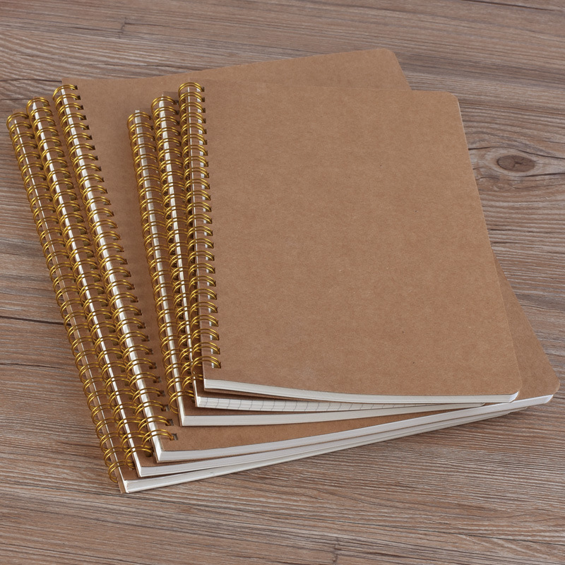 Notatbok  a5 journal medium kraft rutenett prikk blank daglig ukeplanlegger bok timeplanlegger skolerekvisita skrivesaker gave