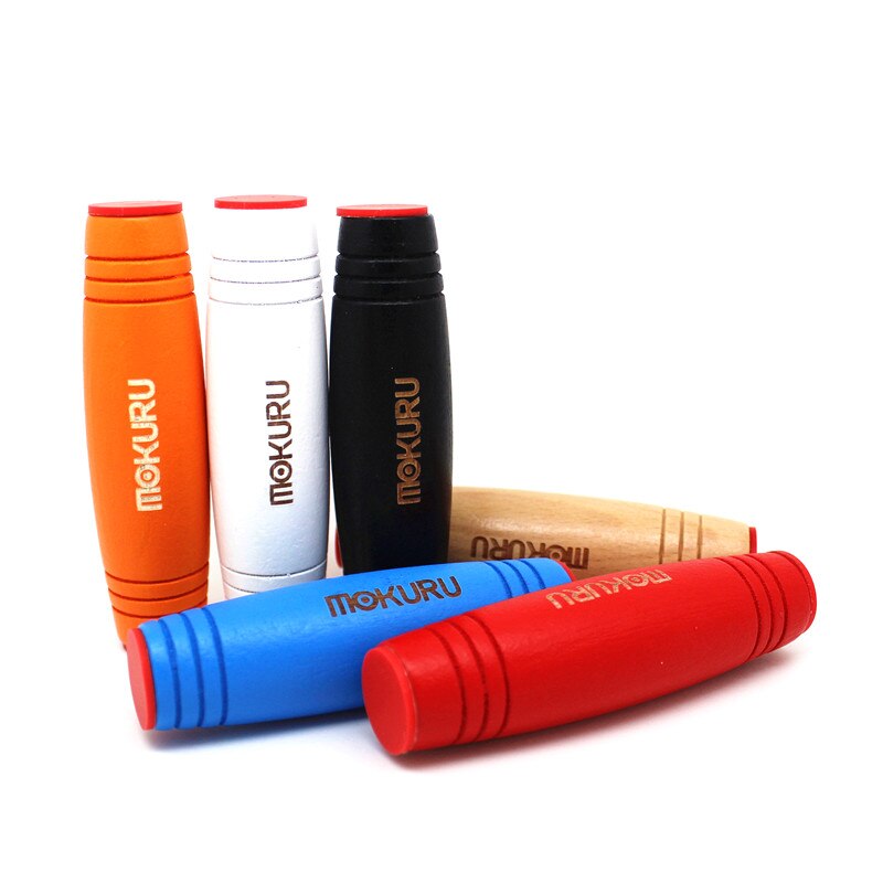 Houten Stok Mokuru Rollver Desktop Flip Heetste Bureau Speelgoed Stress Verbeteren Focus Grote Stress