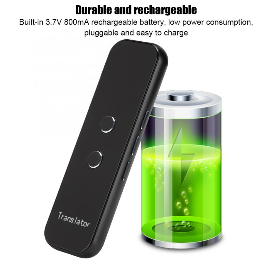 G6 70 Talen Vertaler Metalen Intelligente Wifi + Hotspot Multi-Taal Hand-Held Vertaling Stok Vertaler