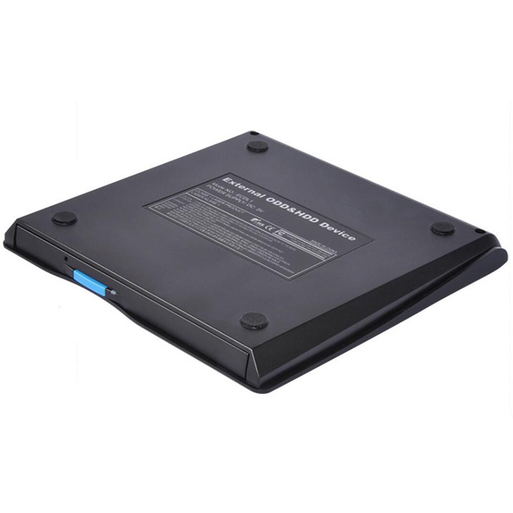 USB 2.0 Draagbare Externe CD-RW DVD-RW CD DVD ROM Speler Drive Schrijver Rewriter Brander voor iMac/MacBook Air/ pro Laptop PC Desktop