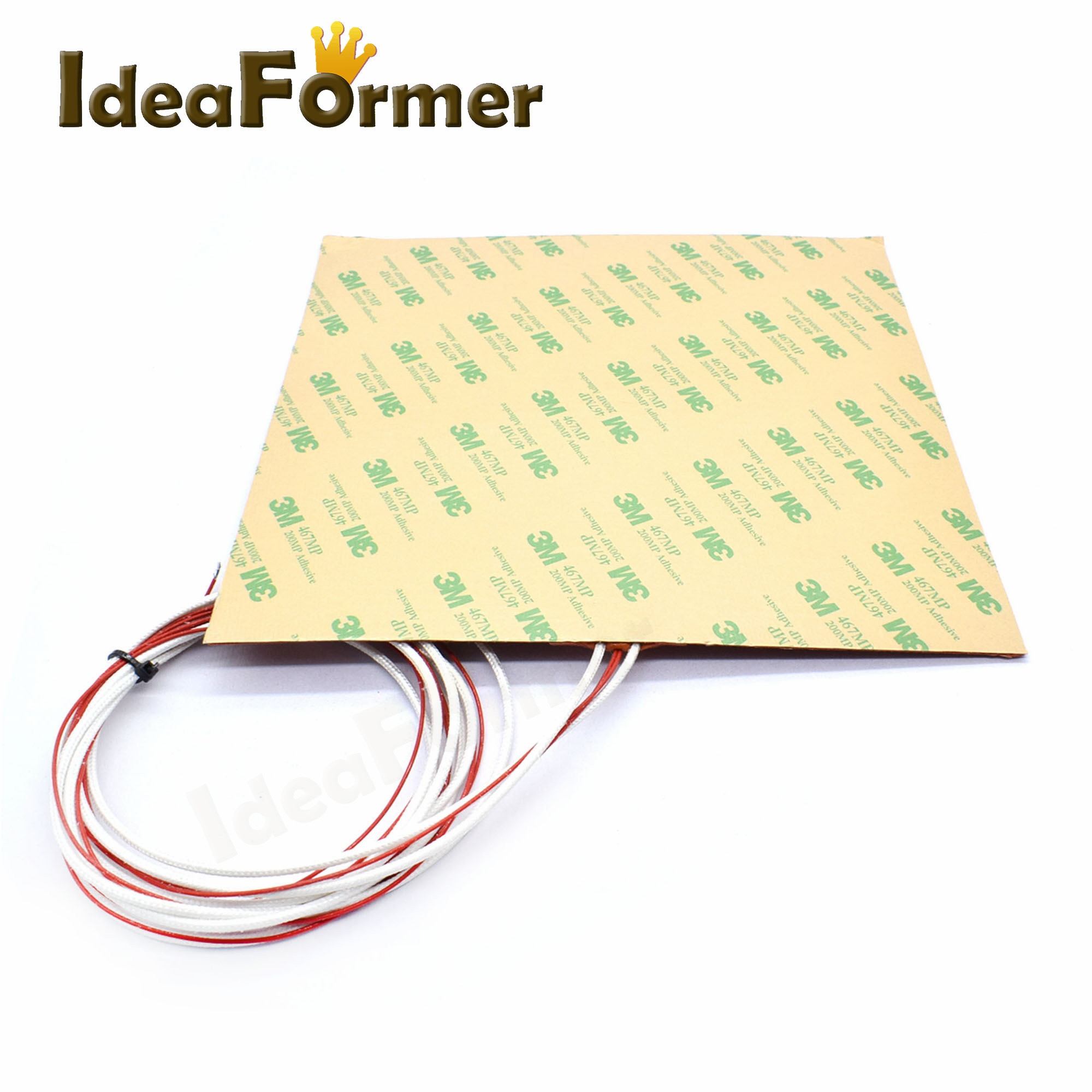 Silicone Heating Pad 220V/24V Heater Bed 200/220/235/300/310/400MM Waterproof Rubber 750W/500W/800W For Ender-3 CR10 Heating Mat
