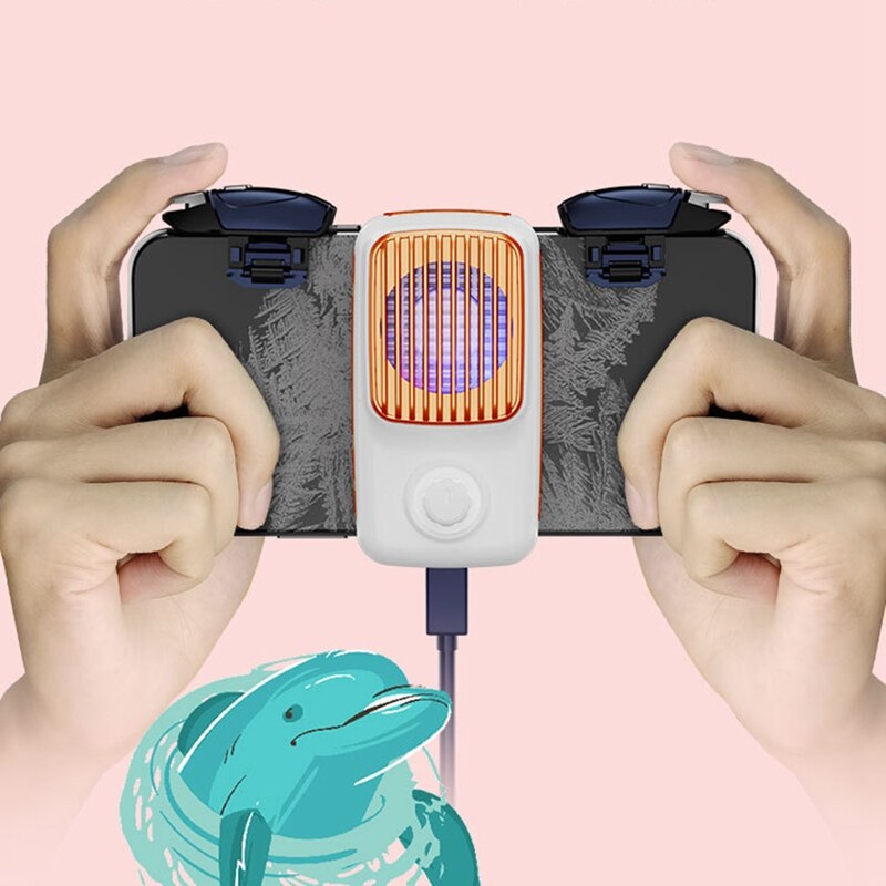 Memo Fan Handvat Voor Koeling En Bevriezing Halfgeleider Radiator Van Dl03 Kip Eten Apparaat Memo Mobiele Telefoon