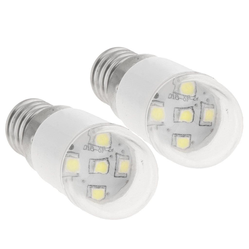 2Pcs Sewing Machine Led Light 220V 0.7W Bulb for Sewing Machine Bulb Lamp