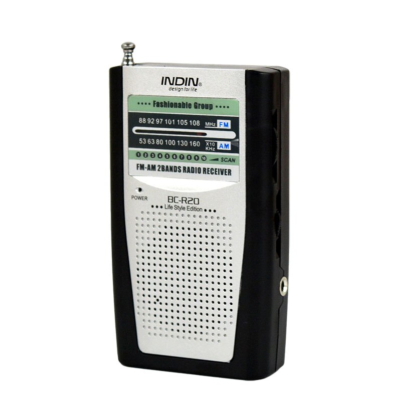 Pocket Radio AM FM Built in Speaker Telescopic Antenna Receiver Pocket Universal Radio World Outdoor Music Player