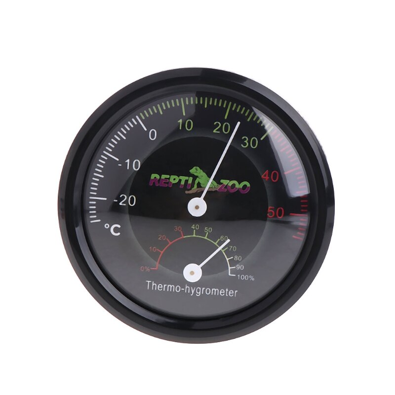 Reptile Tortoise Vivarium Terrarium Thermometer Thermo-hygrometer Humidity Gauge -20-50°C