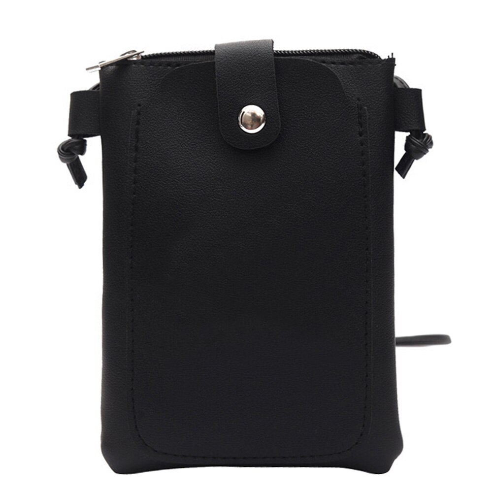 Nouvelles femmes sacs à main en cuir Mini carte pièce téléphone Mobile sacs petit changement sac à main femme boucle PU épaule sac à bandoulière