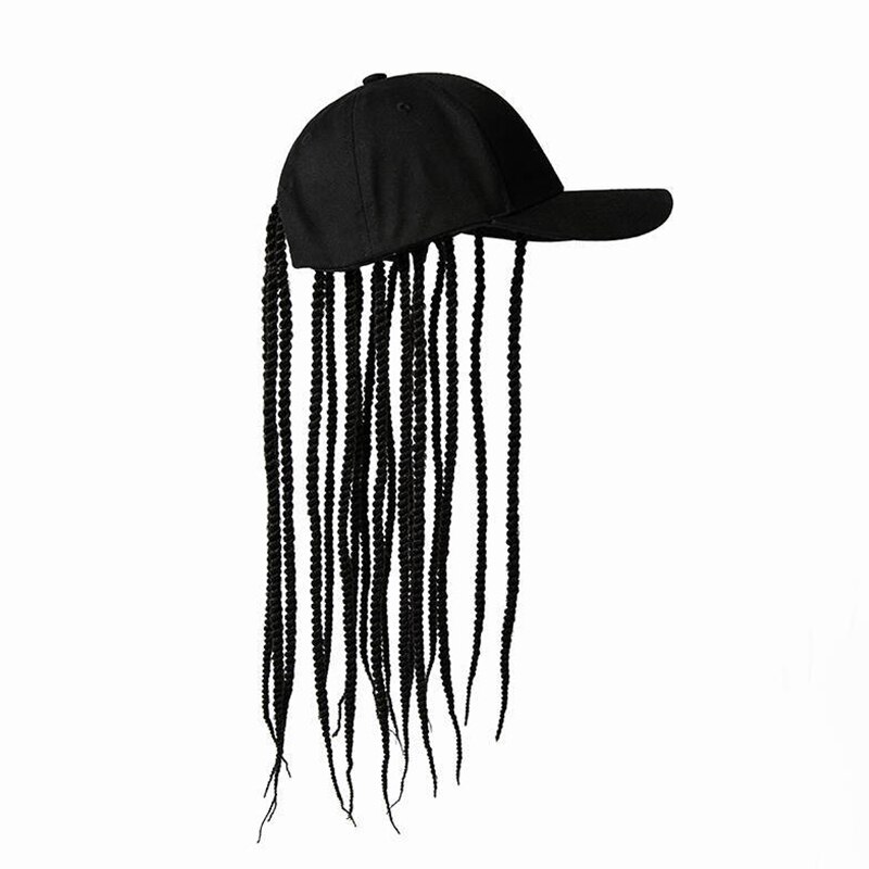Hat with Dreadlocks Funny Hat with Wig Hairpiece for Girls Boys Fashionable Hats LL@17
