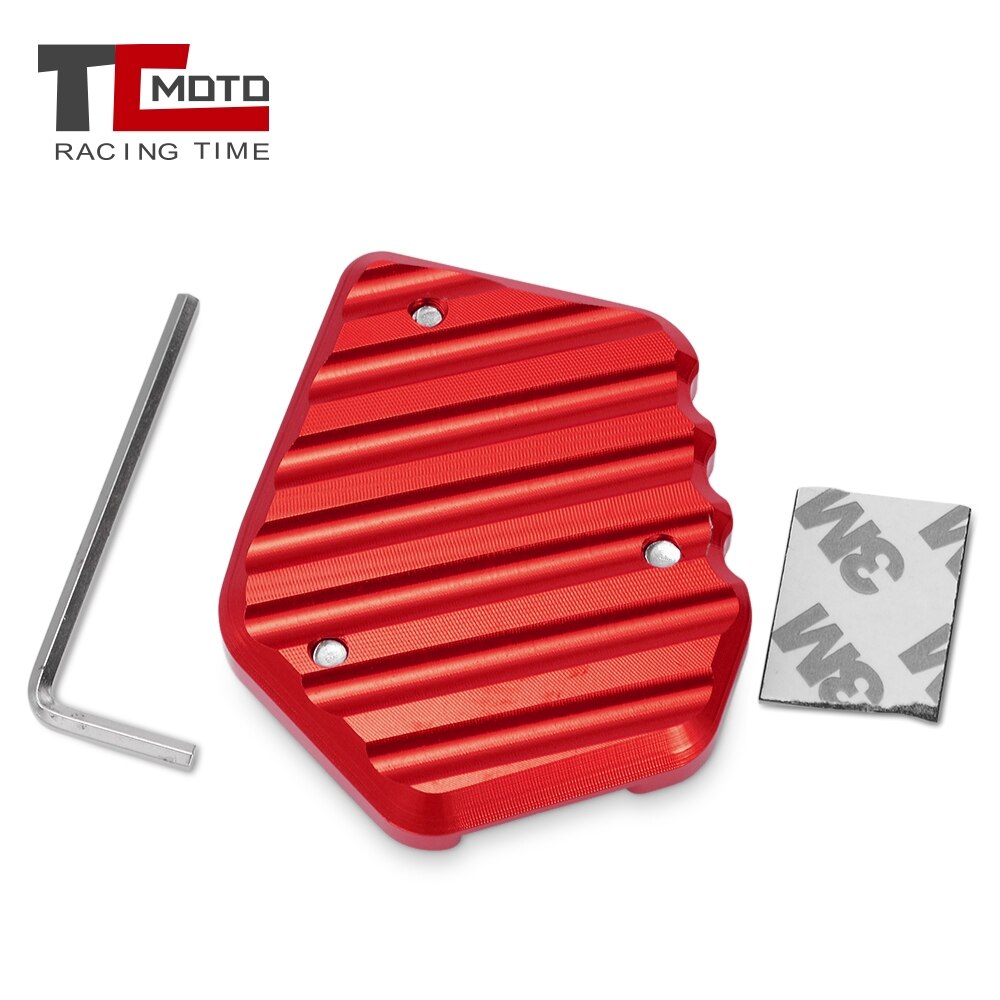 Motorfiets Side Stand Pad Plaat Kickstand Vergroter Ondersteuning Uitbreiding Voor Yamaha Yzf R15 V3 Yzf R15 V3