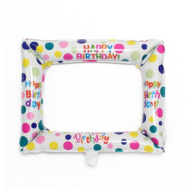 twórczy zdjęcie ramka urodziny impreza balon zdjęcie ramka ślub Modeling rekwizyty Dzieci dorosły zabawny ukończenie szkoły zdjęcie poza dekoracyjny: S3  Balloon