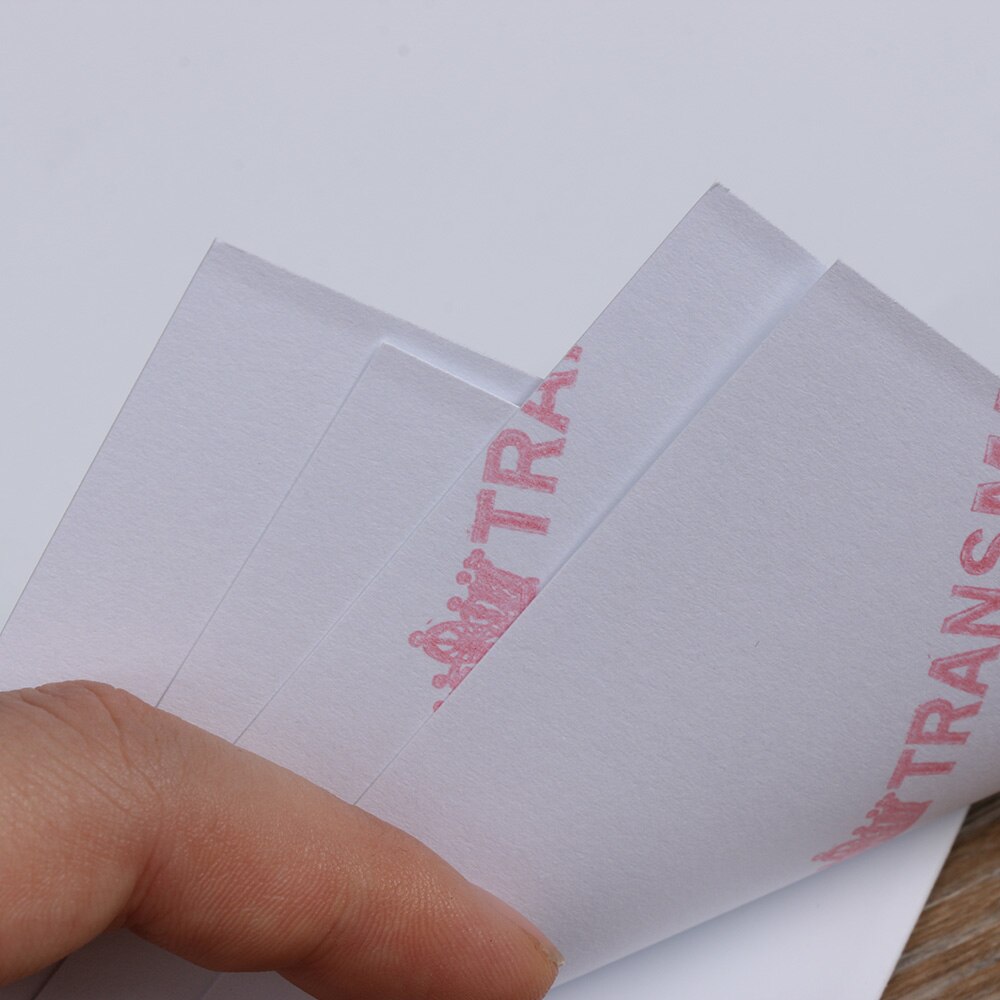 10Pcs A4 Heat Transfer Paper DIY T-Shirt Iron-On Painting Light Fabric Cloth Scrapbooking Stamping Sewing Supplies