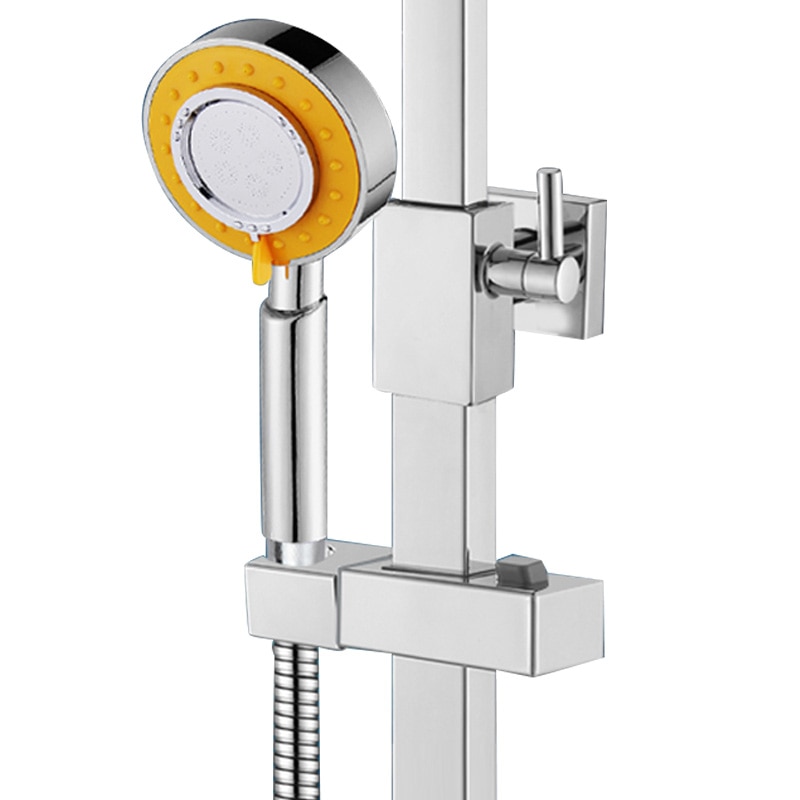 Baderom dusjhode holder brakett stativ justerbart tilbehør for baderoms skyvestang baderomsarmatur