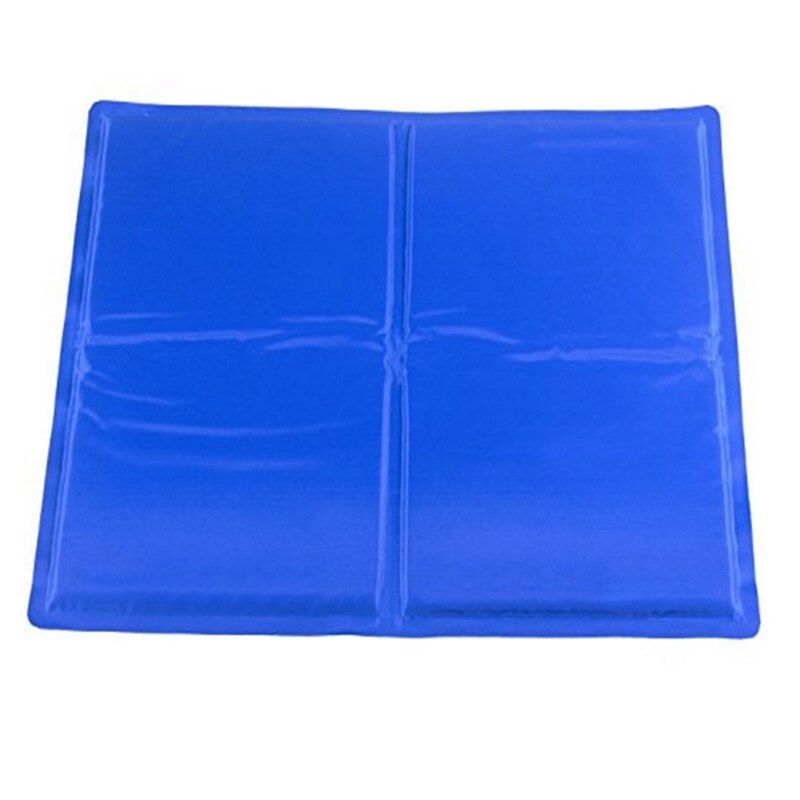 Kylmatta för husdjur sommar sval hundsäng för att hålla hundar sval iskudde gel chihuahua valp sommar sval säng sängfiltar läder: 40 x 50cm