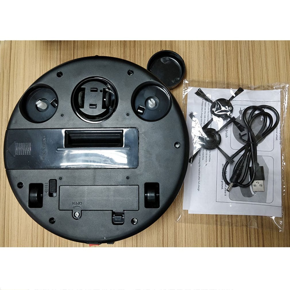 Household Small Size USB Charging Smart Washable Auto Robotic Mop Floor Robot Vacuum Cleaner Cleaning Device