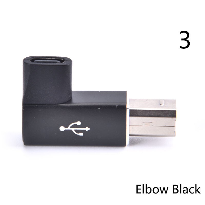 USB Typ C Frau Zu USB B Männlich Adapter Elektronische Trommel Drucker Klavier C Weibliche Zu Midi- Adapter Schnittstelle Adapter gerade Ellenbogen: XI3C0571-N3