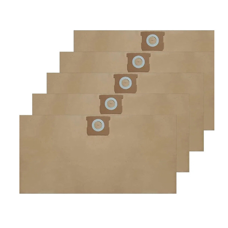 A52q- dxva 19-4104 reservdammsugningspåsar, 8- pack för 5 to våt-/torrdammsugare à 8 gallon, engångsdammsugningspåsar för verkstad, dammuppsamling