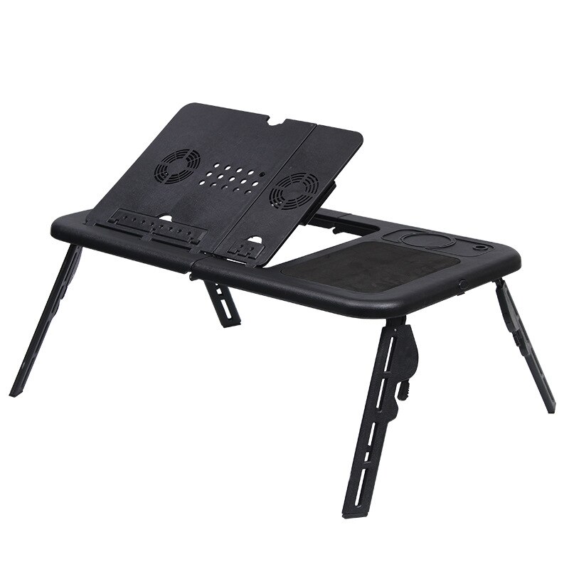 Multifunctional Laptop Table Stand Folding Desk Bed Computer Study Adjustable Portable Sofa Tray USB Cooling Bed Notebook Stand