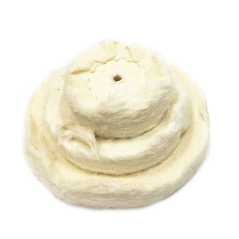 Juego de almohadillas de plástico para mopa de 6mm, juego de ruedas de pulido, cilindro de pulido, casquillo de Metal, taladro de rueda de algodón para pulir 8 Uds