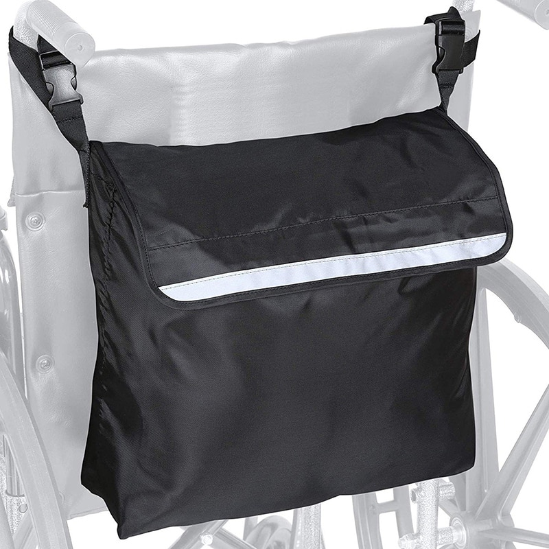 Kørestol taske udendørs bærbar kørestol rygsæk shopping opbevaring scooter rullator ramme opbevaring håndtasker: Default Title