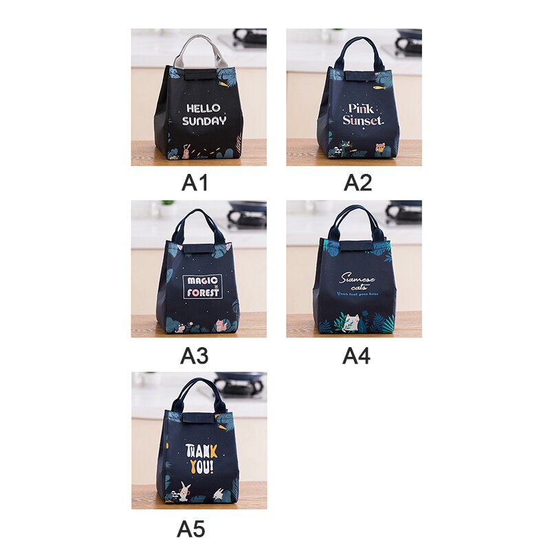 Sac à Lunch Portable en tissu Oxford, 1 pièce, frais, glacière, étanche, pratique, fourre-tout