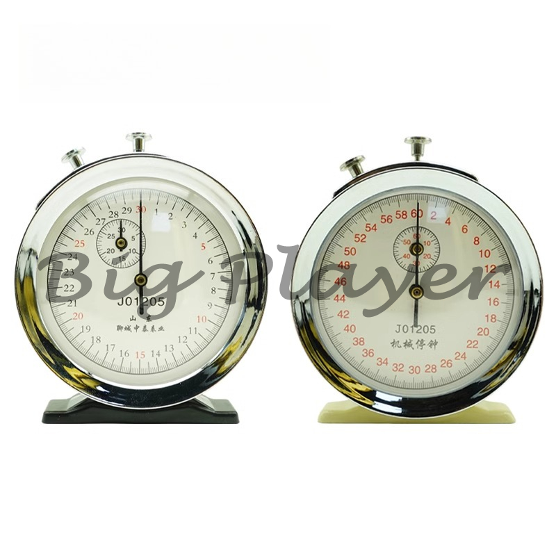 Mechanische stopklok jaren '60\30 seconden seconde horloge mechanisch fysiek sportchronograaf stopwatch mechanisch stopwatch