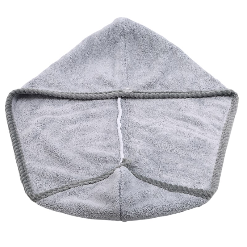 Snel drogende handdoek dames shampoo snelle magische föhn microvezel haarwikkel douchekap badmuts schoonmaakgereedschap badkamerproducten: Blauw