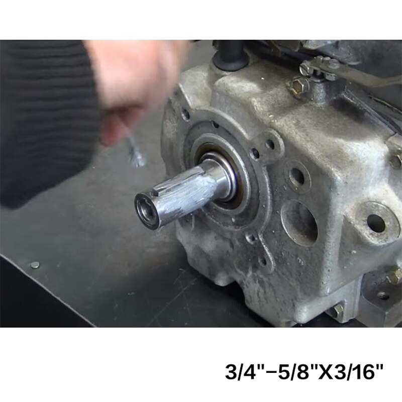 5/8" x 3/4" x 3" Shaft Adapter Pulley Bore Reducer Sleeve Bushing Sheave &amp; Key