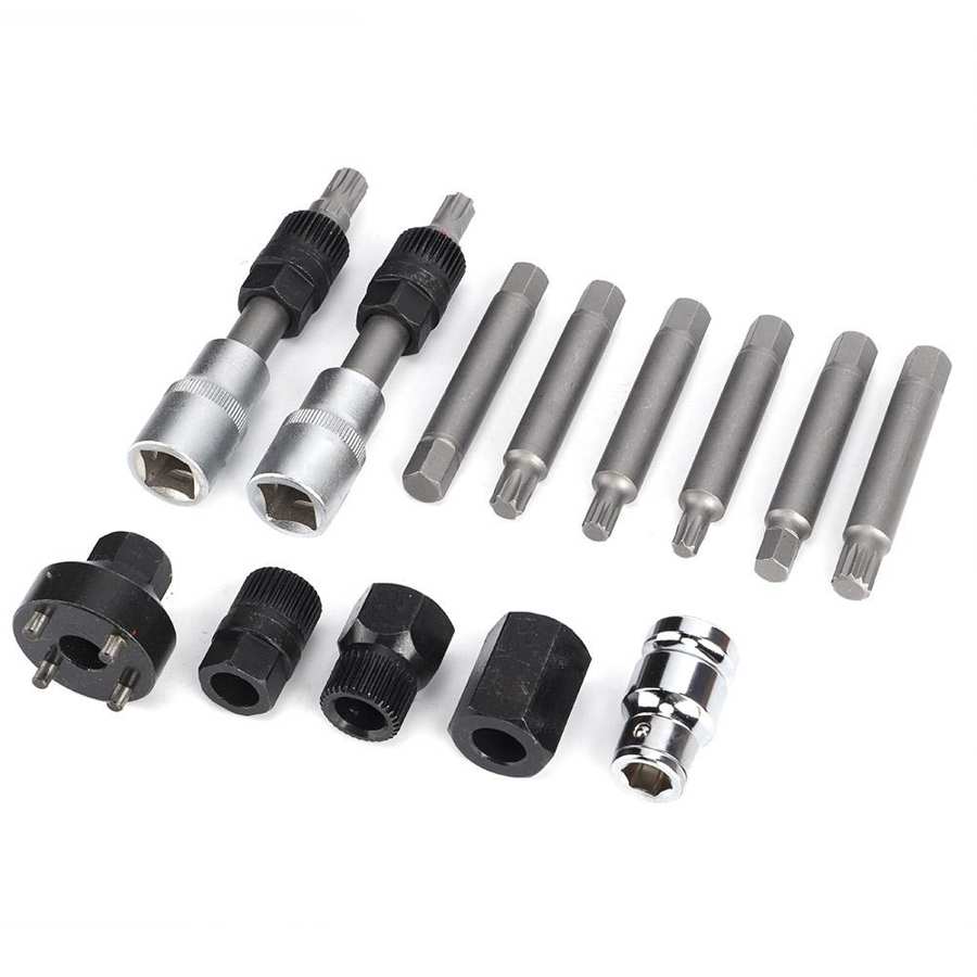 Alternators Tool Set Socket Wrench Freewheel 33 Tooth Fit for Ford Auto Repair Tool