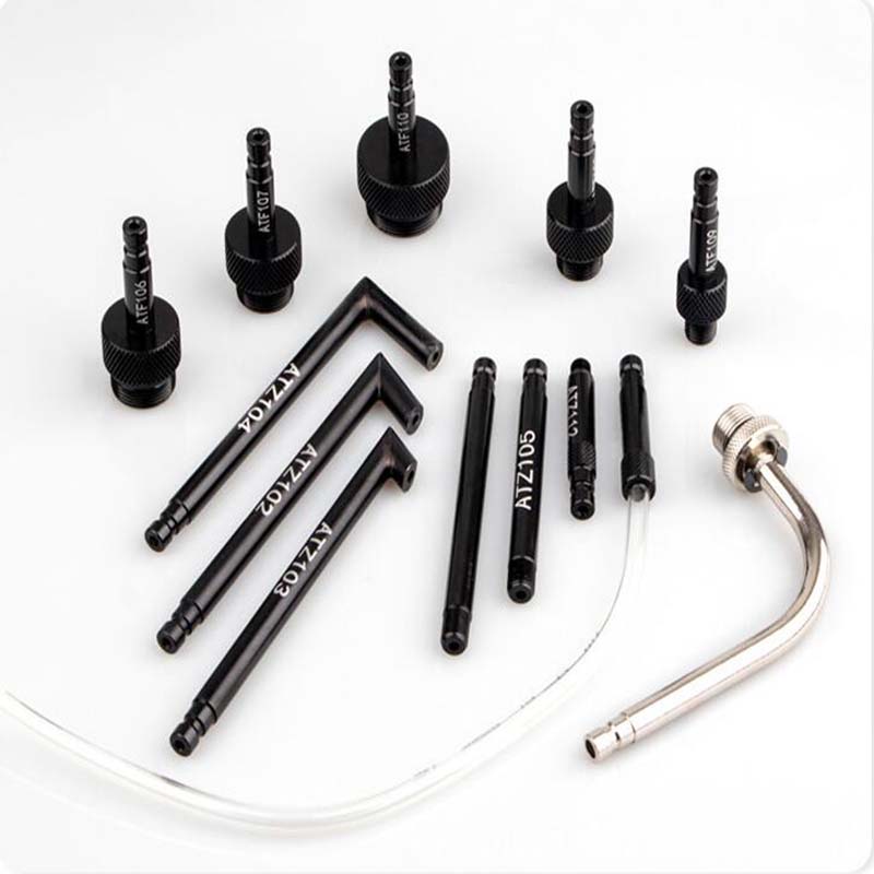 13Pcs Oil Refill Filling Adaptor Set CVT Transmission Service Adapter ATF Adapters Transmission Oil Refilling Tool for auto