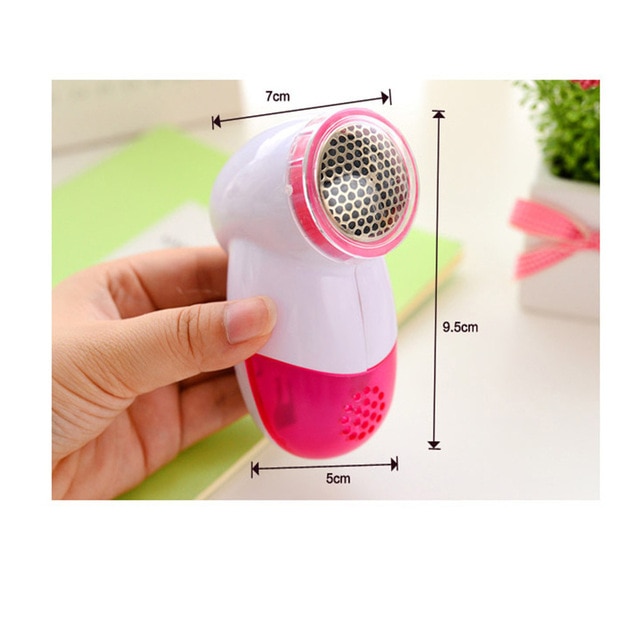 Portable USB Lint Removers Lint Fabric Remover Sweater Clothes Shaver Household Electric Machine Home Tool DIY XMAS: Red