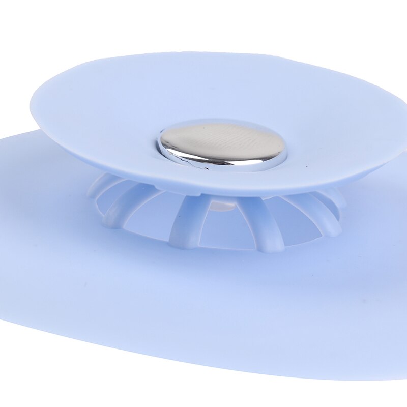 Desagüe antibloqueo con ventosa de silicona para desagüe de suelo, filtro de desagüe, accesorios para el baño y la cocina