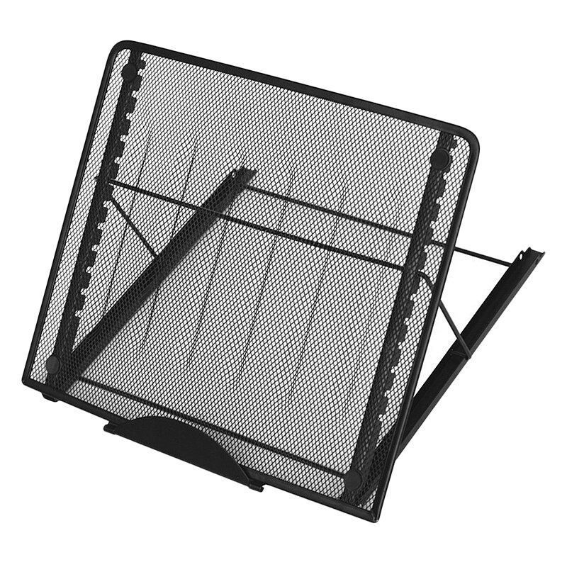 Verstelbare Laptop Stand Mesh Geventileerde Vouwen Desktop Licht Doos Houder Beugel Ondersteuning Voor Computer Notebook Tablet