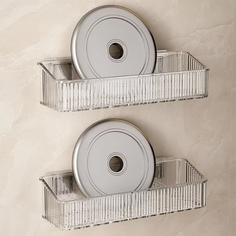 Badrumsförvaringsställ badrumstoalett utan stansning vägghängare toalettvägg kosmetikaförvaringsställ