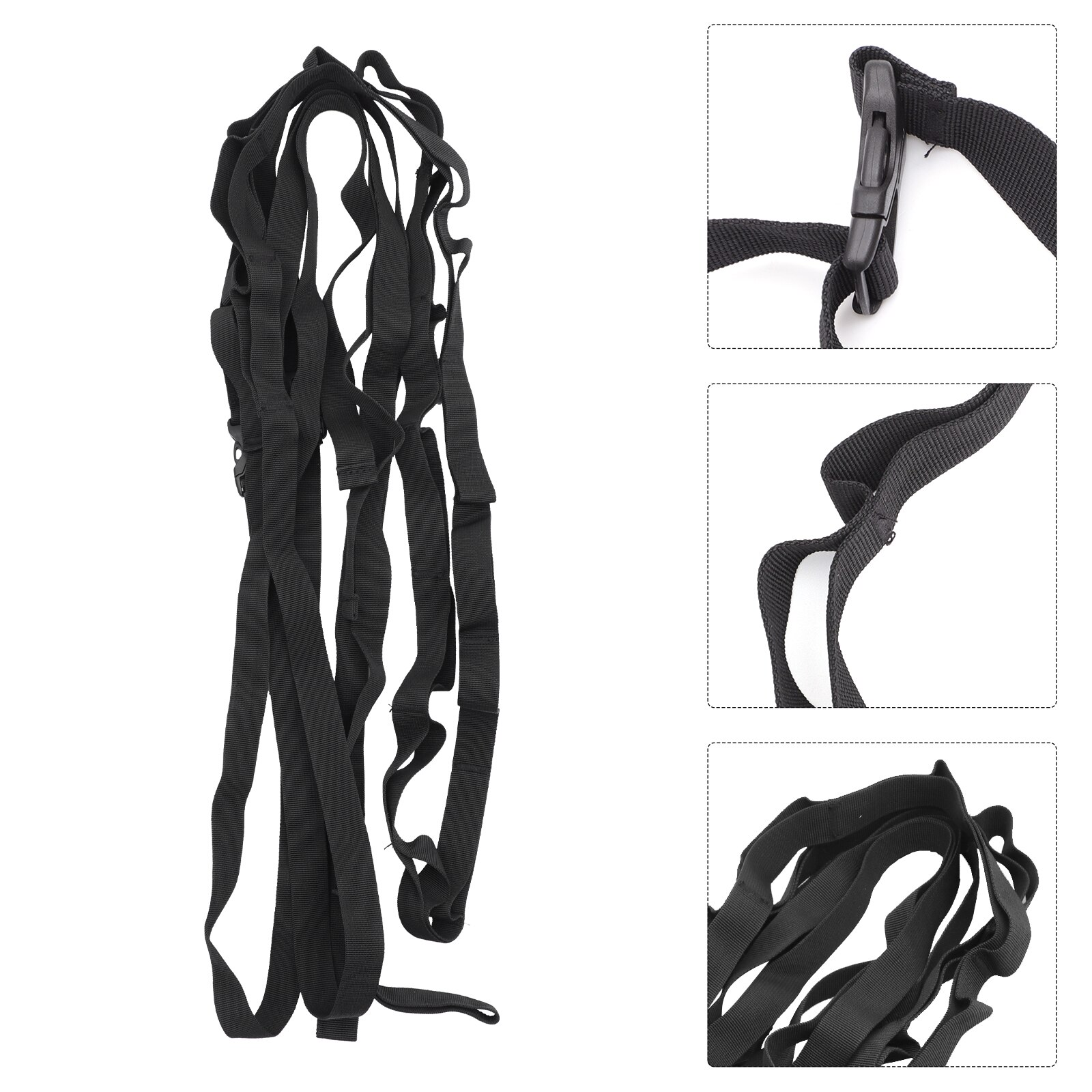 1 Set Camping Clothes Drying Line Outdoor Clothesline Hanging Rope Storage Strap