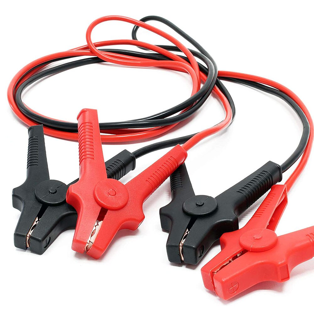 Universal 2Pcs 1000A 25㎡ 3-4Meters Jumper Cables Car Power Booster Emergency Charge Battery Cable