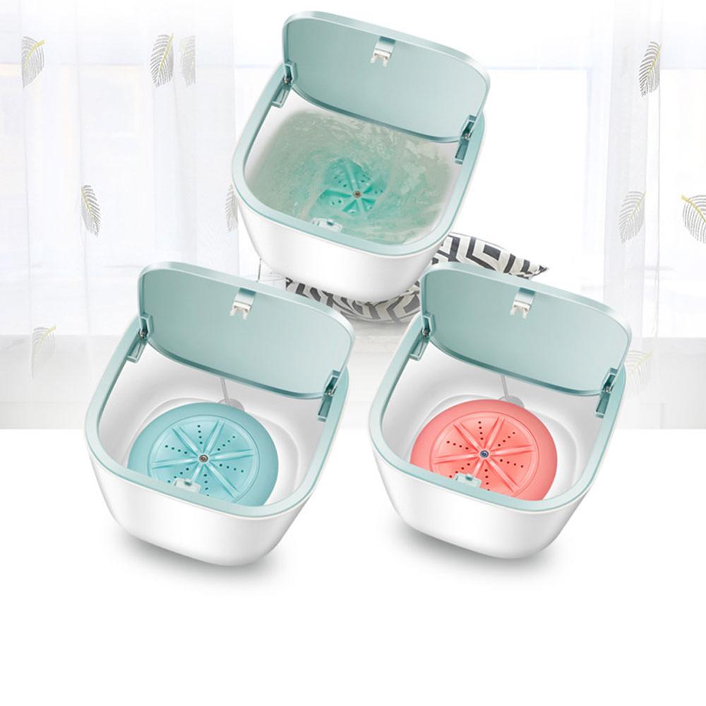 Mini Washing Machine Household Automatic Underwear Care Cleaner USB Super Shock Wave Washing Machine 3.8L For