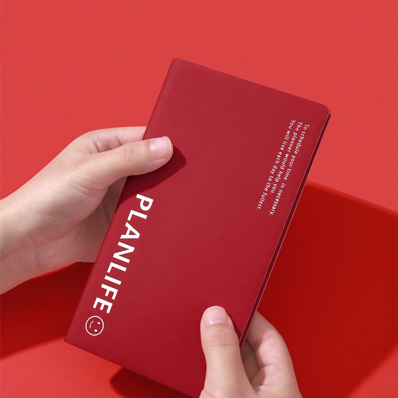 Planner Organizer Agenda Small A6 Diary Notebook and Journal Weekly Notepad Business Plan Pocket Note Book Traveles Daily