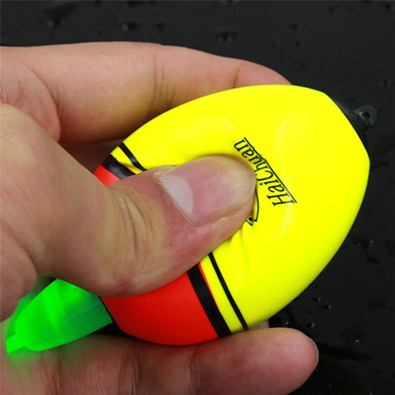 Night Light Glowing EVA Fishing Float Led Luminous Fishing Float Lighting Floats Tube Fishing Equipment Random Color 3
