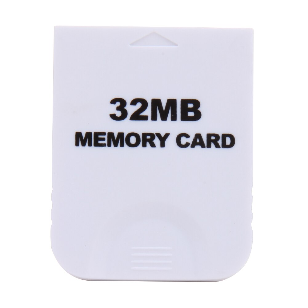 Cartão de memória para nintendo wii gamecube ghz nghz, branca, para jogos: 32MB