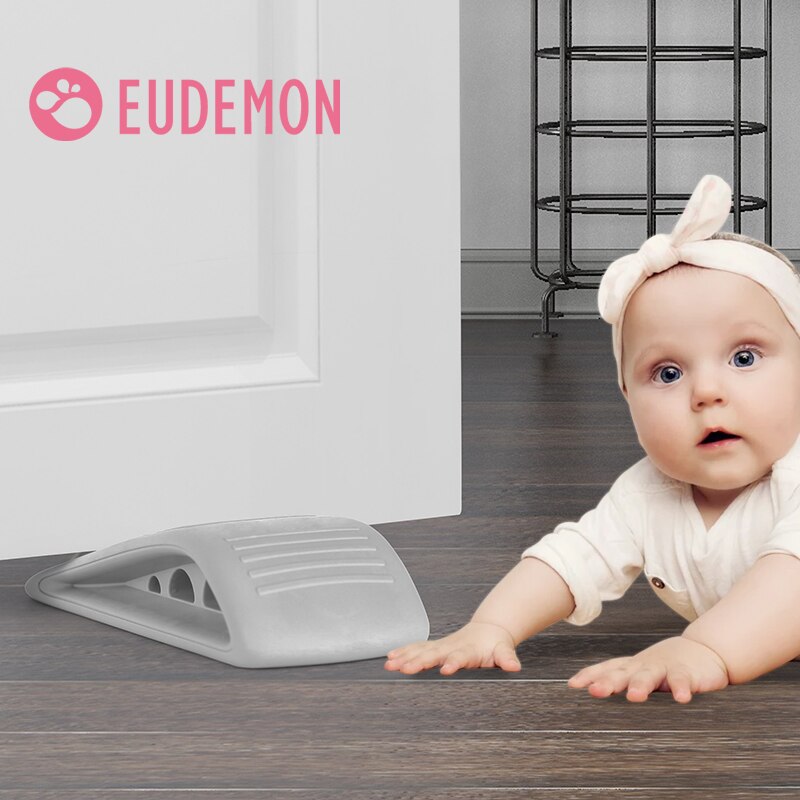 Eudemon Deur Stopper Soft Tpr Deur Stop Voorkomen Baby Van Het Spelen Met Deuren Voorkomen Vingerknelbeveiliging Betere Bescherming