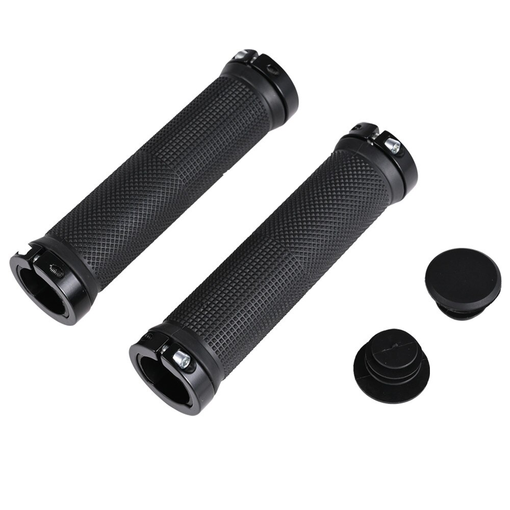 Mtb Fiets Grips Bilaterale Slot Fiets Handvat Bar Grips Fietsonderdelen Antislip Mountainbike Accessoires Fietsen Grips: E