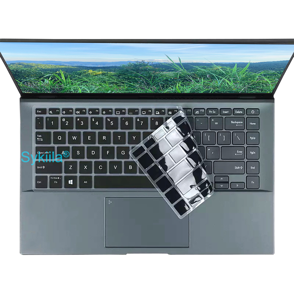 Tastaturabdeckung für ASUS Zenbook 14 OLED kippen Profi UX3406 UX3405 UX3404 hoch3404 UX6404 Q420 UX5401 Silikon-Schutzhülle