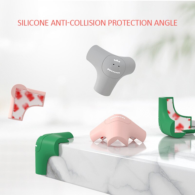 12 pces bebê meninos meninas mesa de segurança canto crianças transparente anti-colisão proteção canto guarda ângulo acessórios novo