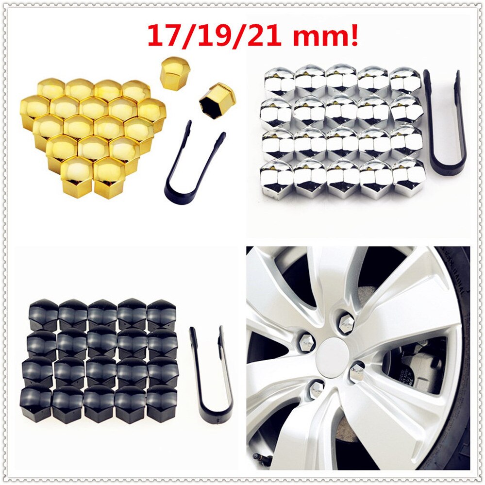 Car Wheel Nut Cap tire Hub Screw Cover 17/19/21 Bolt Protector for Ford C-MAX Flex B-MAX Atlas Five FG F-350 F-250 E-Series