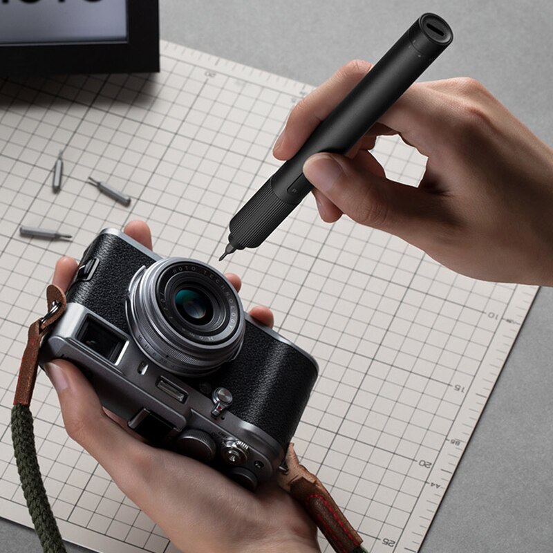 Xiaomi Norma Mijia Cacciavite Elettrico kit di 24 impostato di Cacciaviti di Precisione S2 Testa 2 Ingranaggio Controllo di Coppia con Magnetico Caso di Alluminio