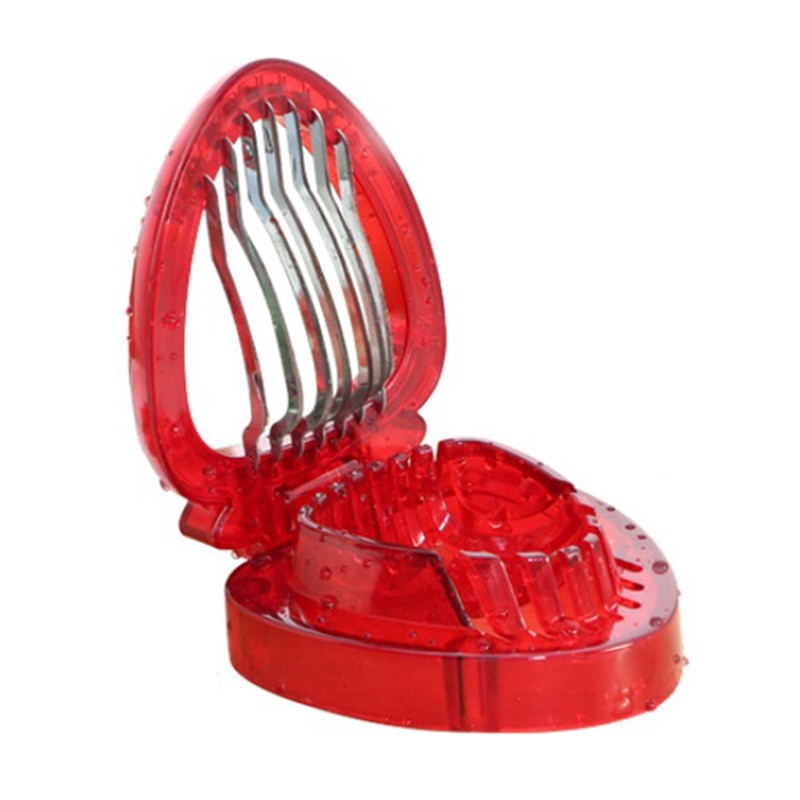Strawberry Slicer Fruit Cutter Slice Kitchen Fruit Gadget Tools Strawberry Cutter Blade Fruit Tools: Default Title