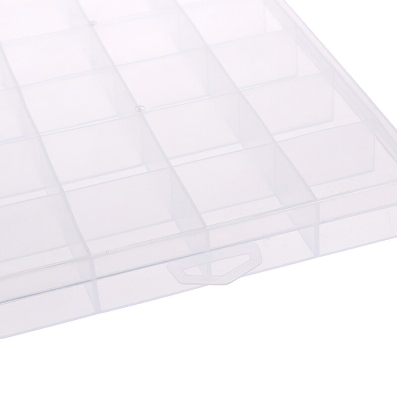 beautycase met organizer transparant 17x25x15