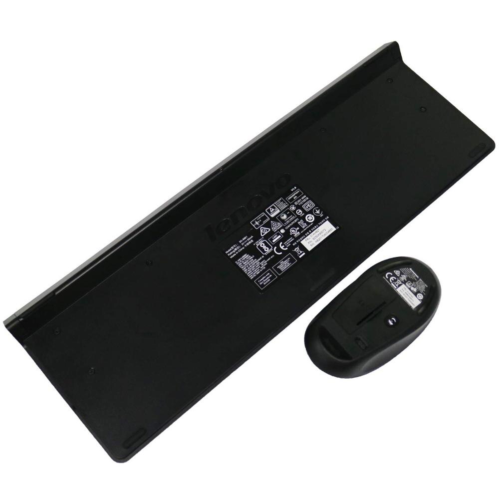 Drahtlose Tastatur für Lenovo SK-8861 und Maus bündeln Pack 25209175, 2,4 GHz Drahtlose Verbindung mit USB Empfänger PC oder Laptop