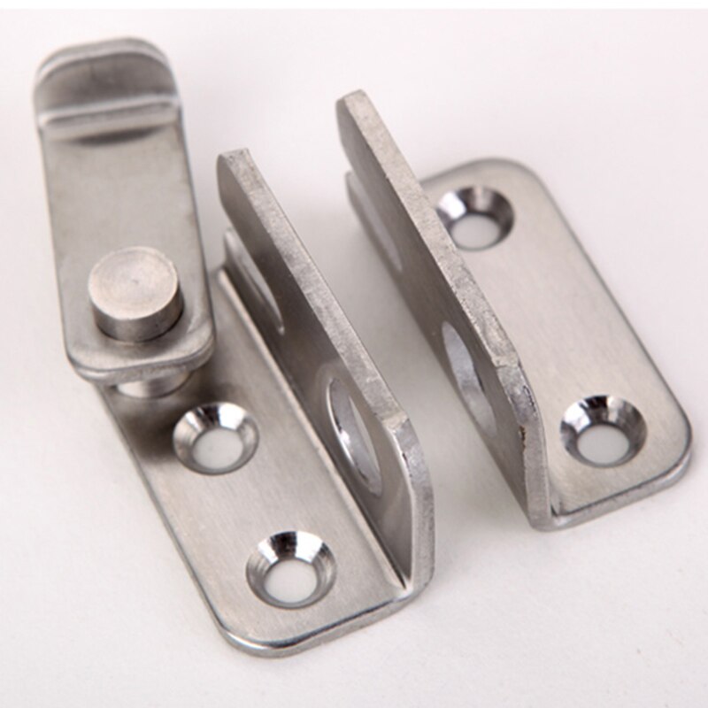 62mm Bolt Lock Thickening Stainless Steel Cabinet Lock Anti-Theft Wooden Cabinet Door Window Office Cabinet Bolt Lock