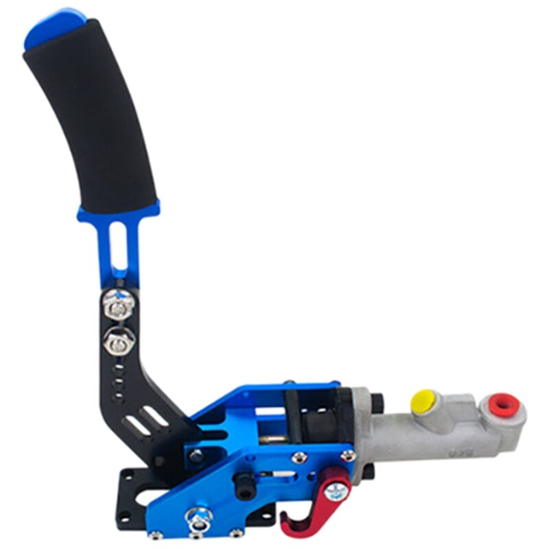 Freio de mão hidráulico universal de alumínio alavanca drift handbrake e-brake racing: Blue